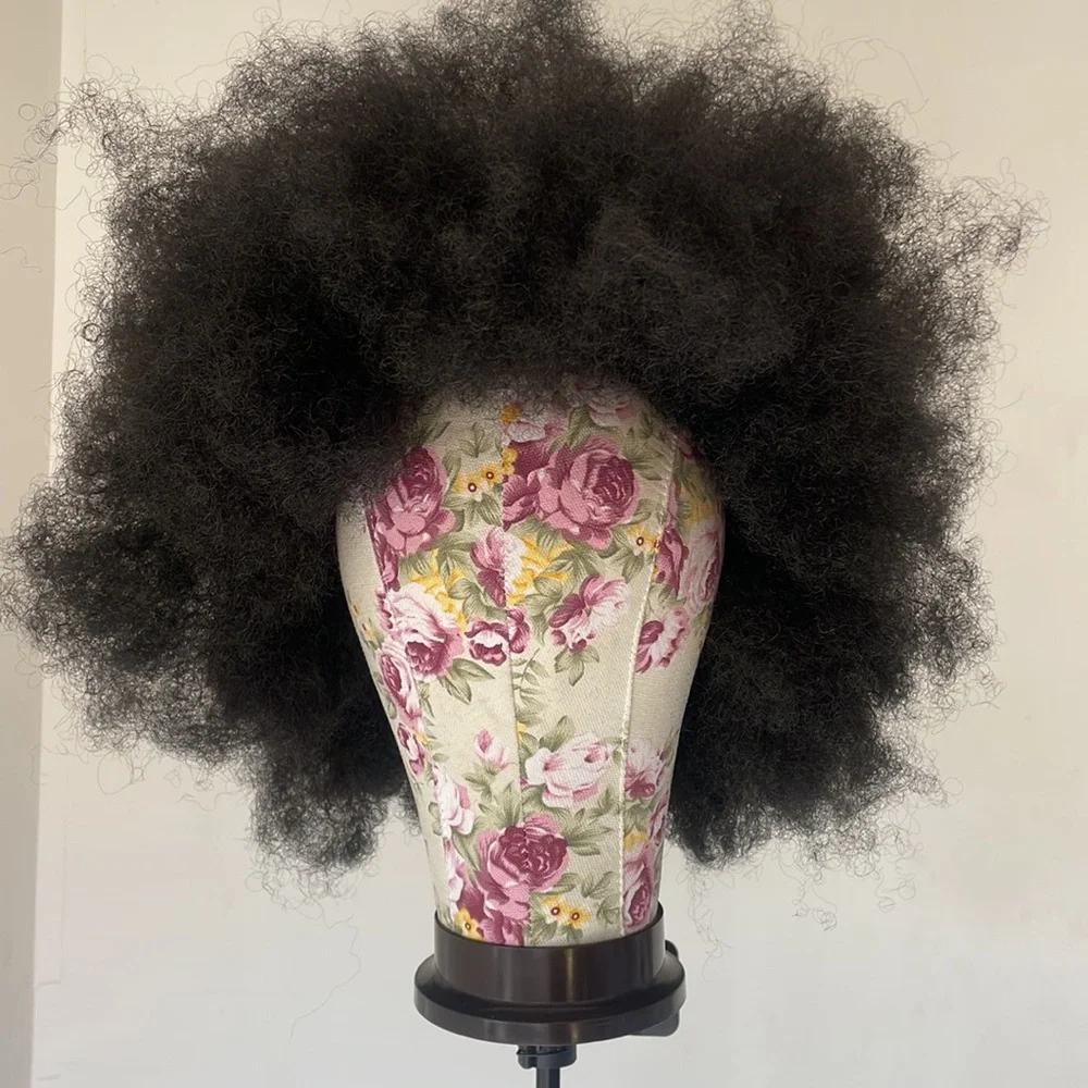 - - ✖️AFRO KINKY BLACK  Full Cap WIG *NEW*